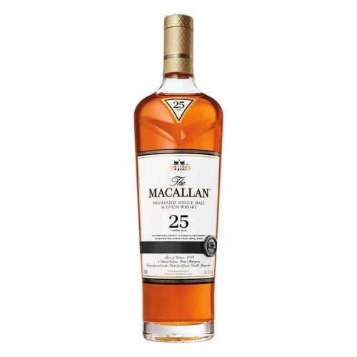 The Macallan 25 Year Sherry Oak Single Malt Scotch Whiskey 2023