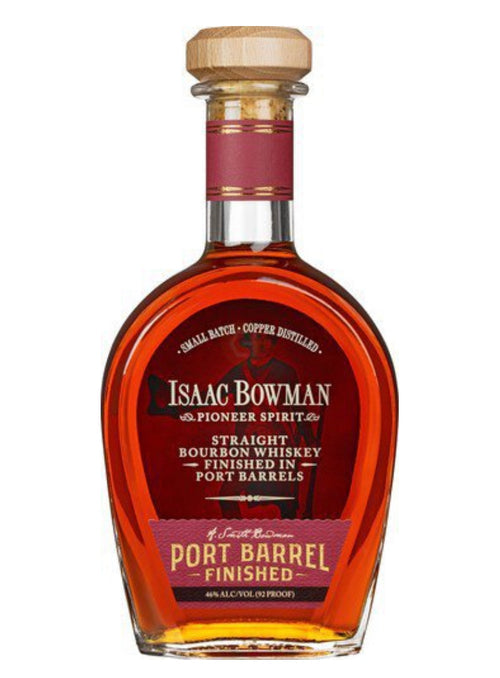 Isaac Bowman Port Barrel Finished Bourbon Whiskey