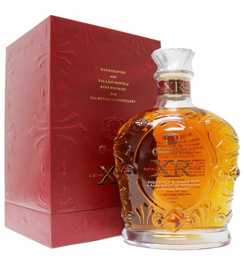 Crown Royal Red Waterloo Edition Extra Rare Whisky