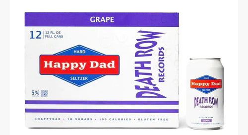 Happy Dad Hard Seltzer Grape 12 Pack