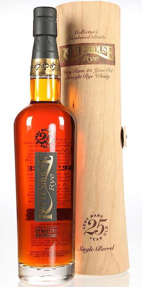 Rittenhouse Very Rare Single Barrel 25 Year Old Straight Rye Whisky 750ml