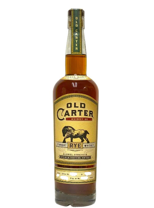 Old Carter Straight Rye Whiskey Batch #8 115.8 Proof