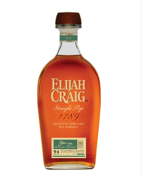 Elijah Craig Straight Rye Whiskey