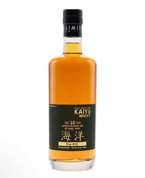 KAIYO WHISKY THE RYE 10 YEAR JAPANESE WHISKY