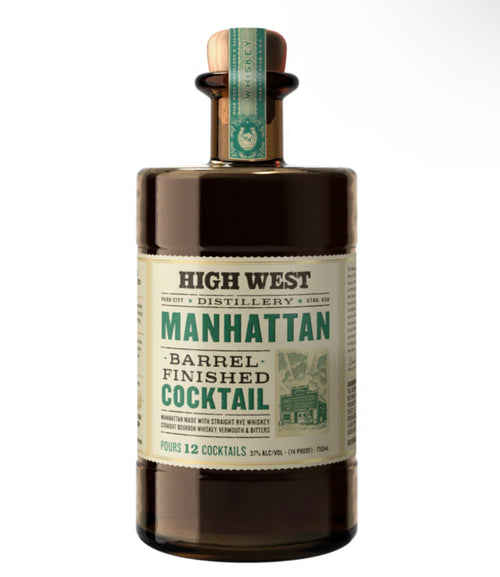 High West Manhattan Barrel Finished Cocktail