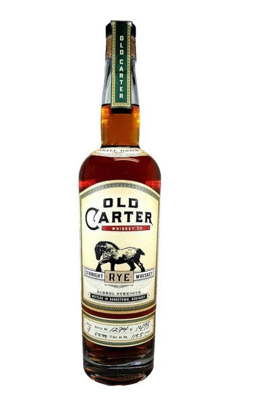 Old Carter Straight Rye Whiskey Batch #7 115.5 Proof