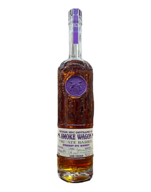 Smoke Wagon Private Barrel 6 Year Old Rye Whiskey