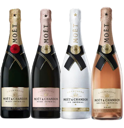 Moet & Chandon Imperial, Rose Imperial, Ice Imperial and Nectar Imperial Rose