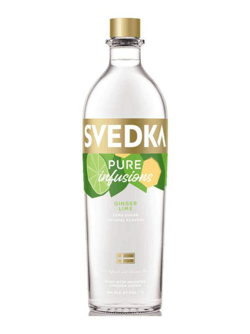 Svedka Pure Infusions Ginger Lime 750 ml