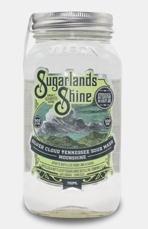 Sugarlands Silver Cloud Tennessee Sour Mash Moonshine