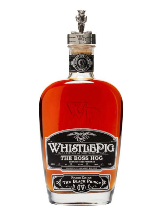 WhistlePig The Boss Hog “The SKINNY Black Prince IV”