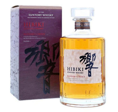 Hibiki Blenders Choice Suntory Whiskey