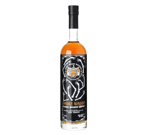 Smoke Wagon Straight Bourbon Whiskey Halloween Glow in the Dark Edition