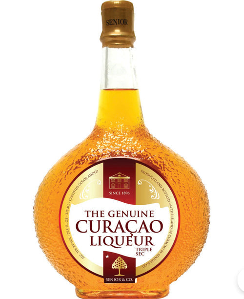 Senior & Co The Genuine Orange Curacao Liqueur 62 Proof