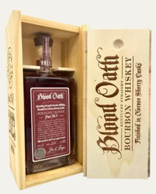 Blood Oath Pact 9 Kentucky Straight Bourbon Whiskey