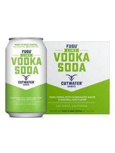 CutWater Fugu Lime Vodka Soda 4/12oz